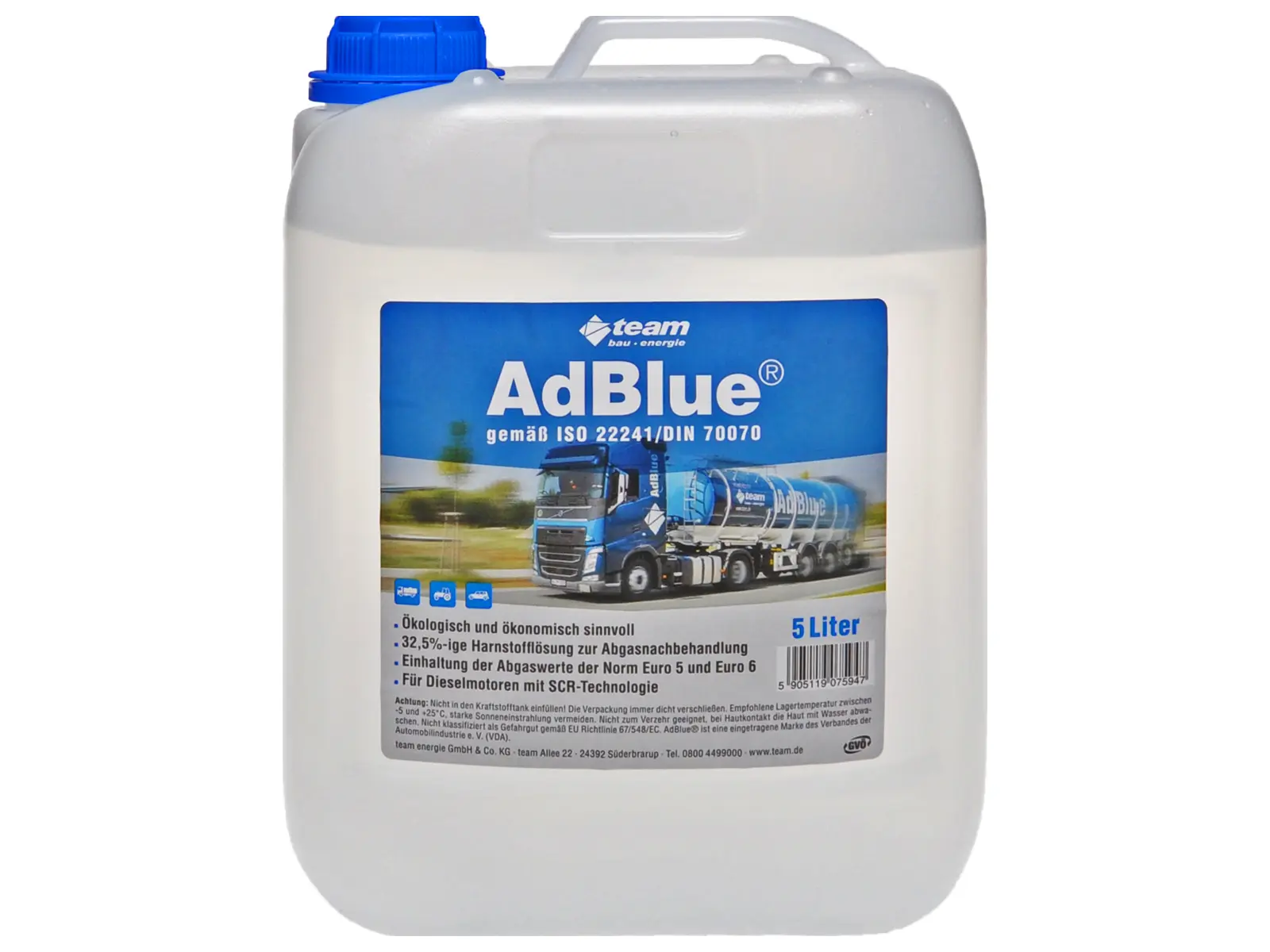 team® AdBlue® 5 Ltr. Kanister VE4