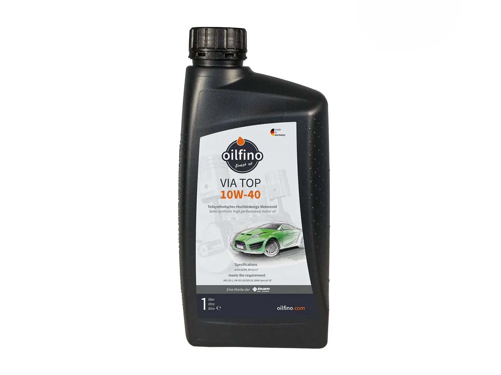 Motorenöl Oilfino Via Top 1L, 10W40, VE12