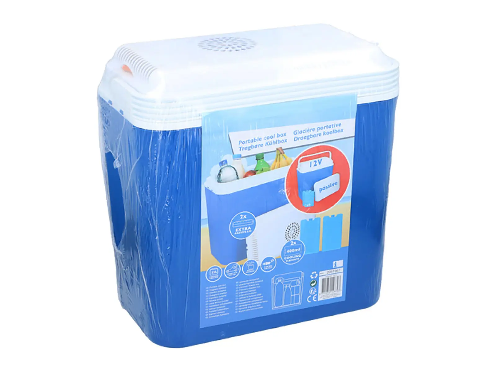 Kühlbox 22 L, 40x24x40 cm, 12 V