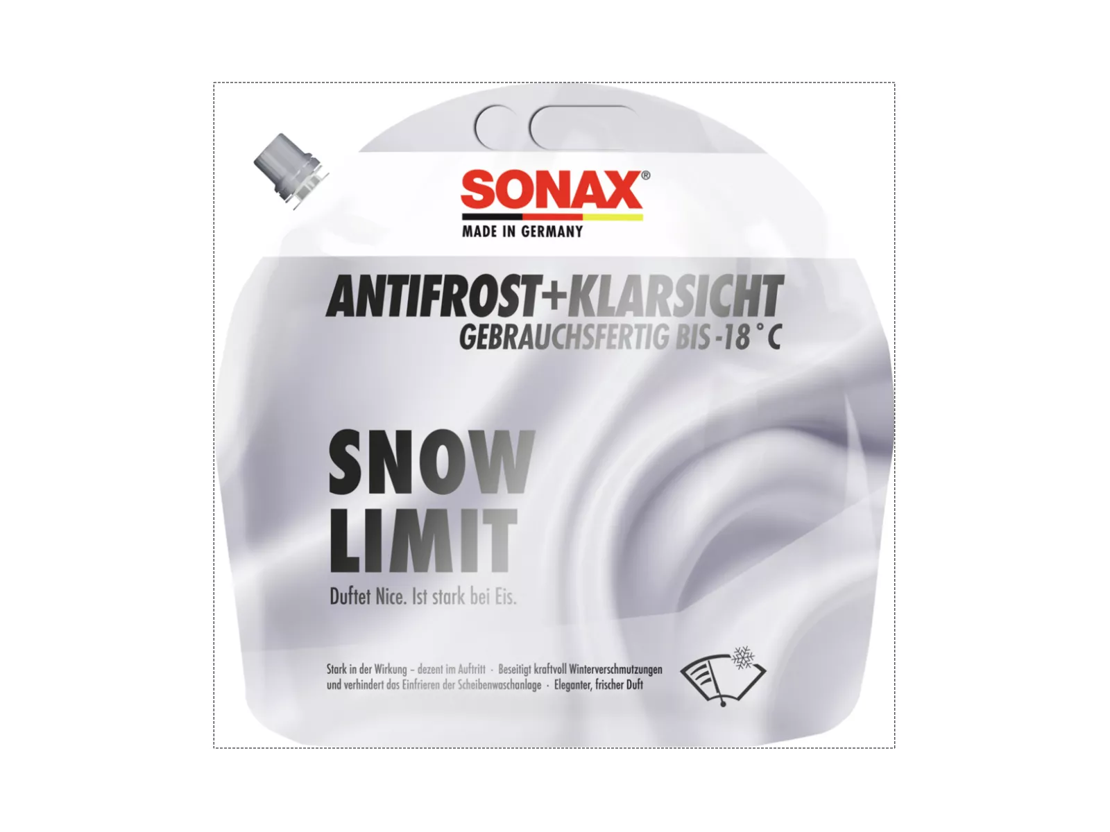 SONAX Snow Limit bis -18°C, 3 L PET-Beutel VE4