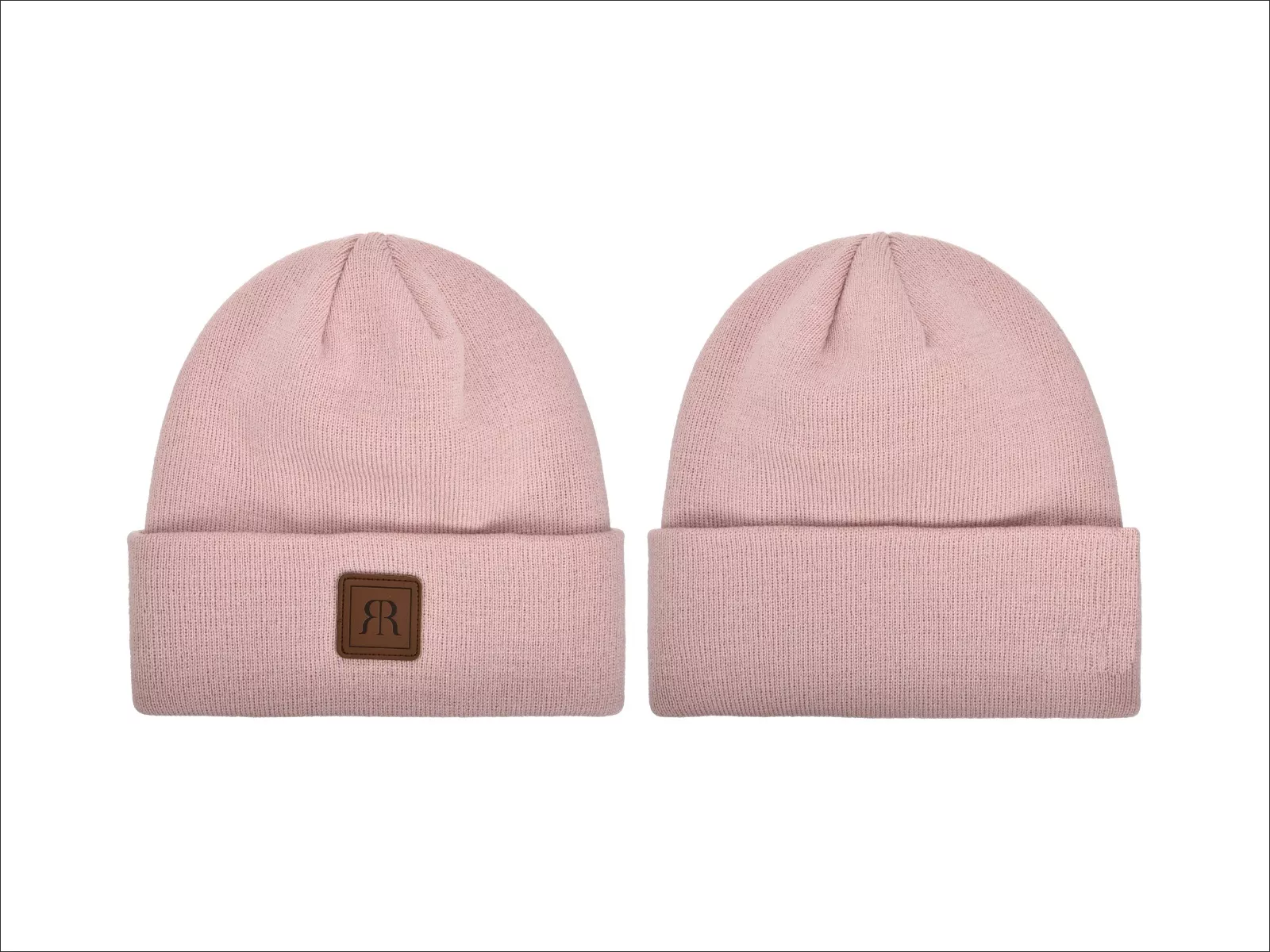 RR Mütze Feinstrick rosa 