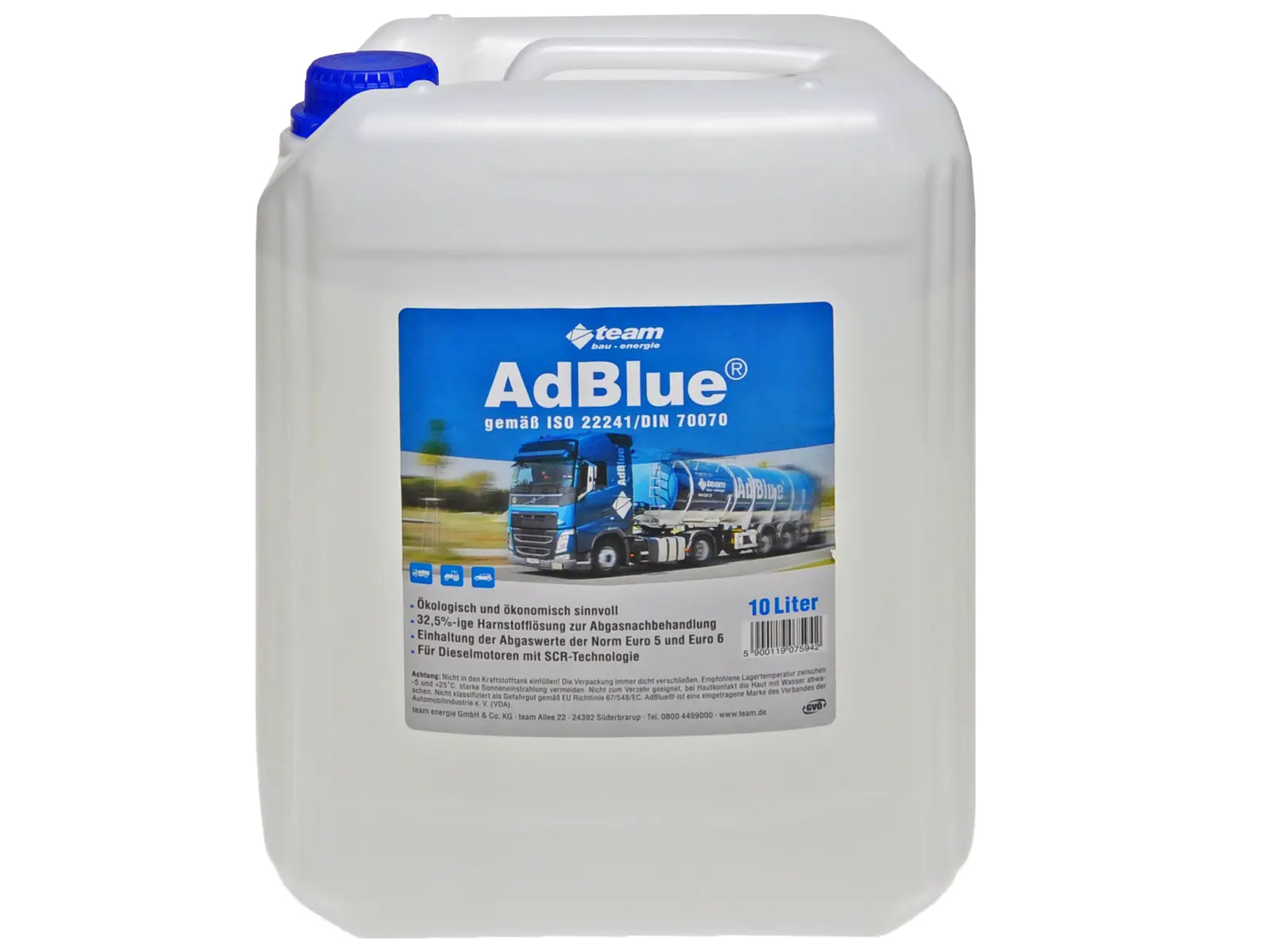 team® AdBlue® 10 Ltr. Kanister VE2