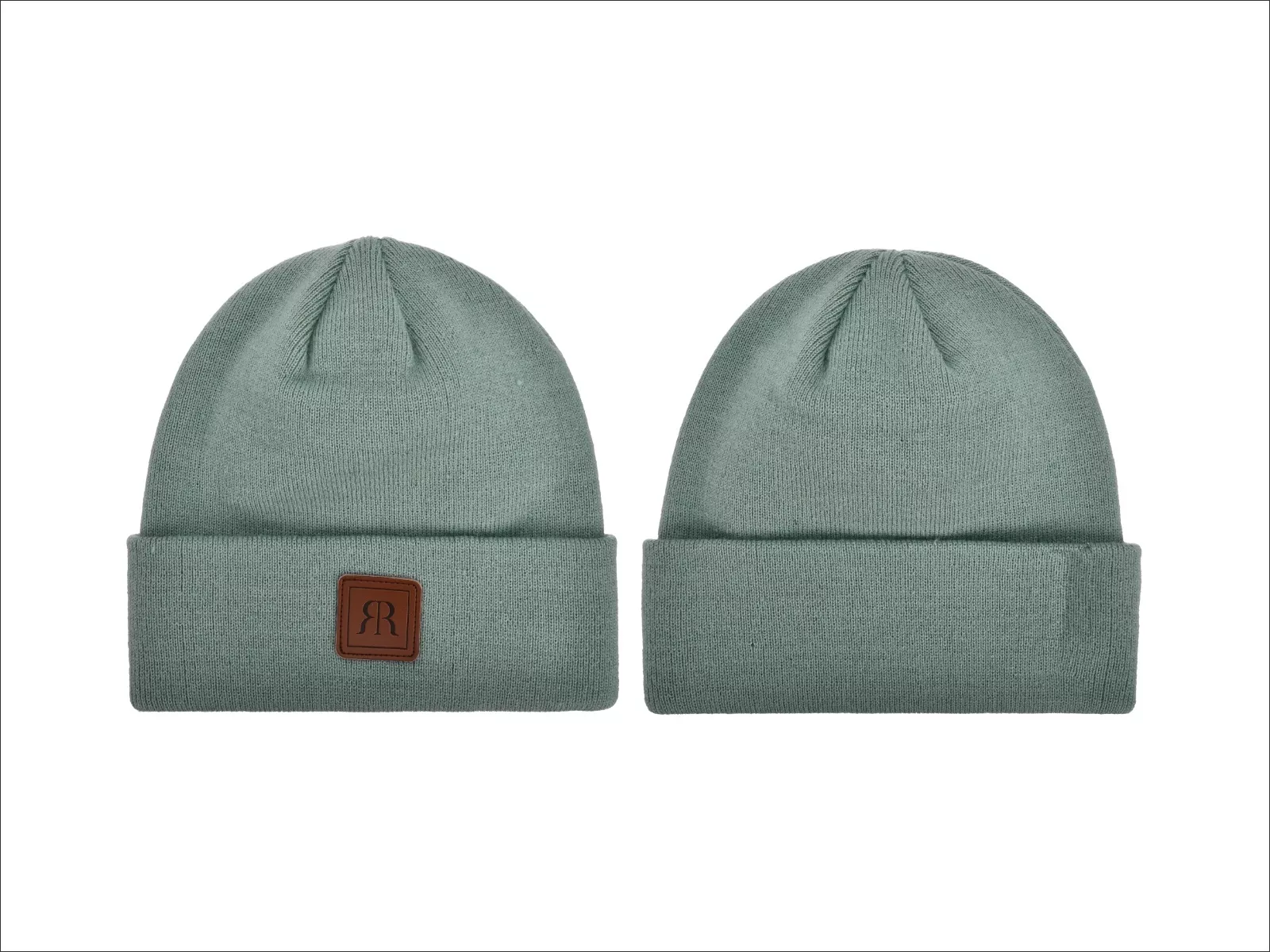 RR Mütze Feinstrick mint 