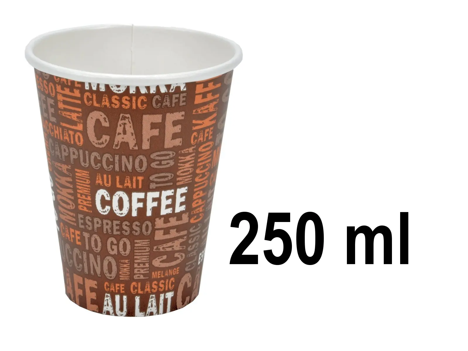 Kaffeebecher to Go  250ml   (20x50Pack)